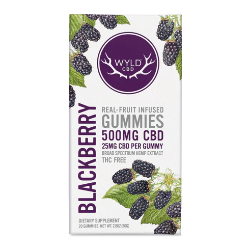 Blackberry CBD Gummies 2g