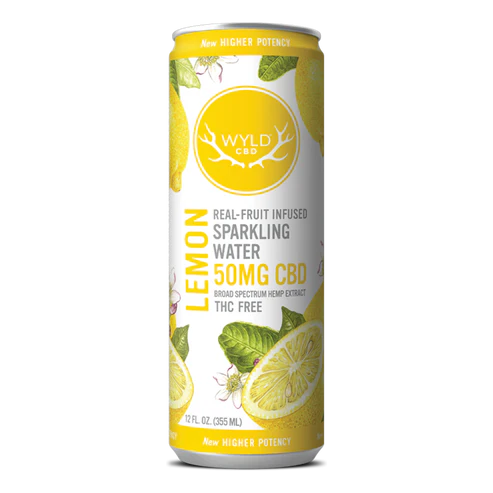 Lemon CBD 2g Sparkling Water